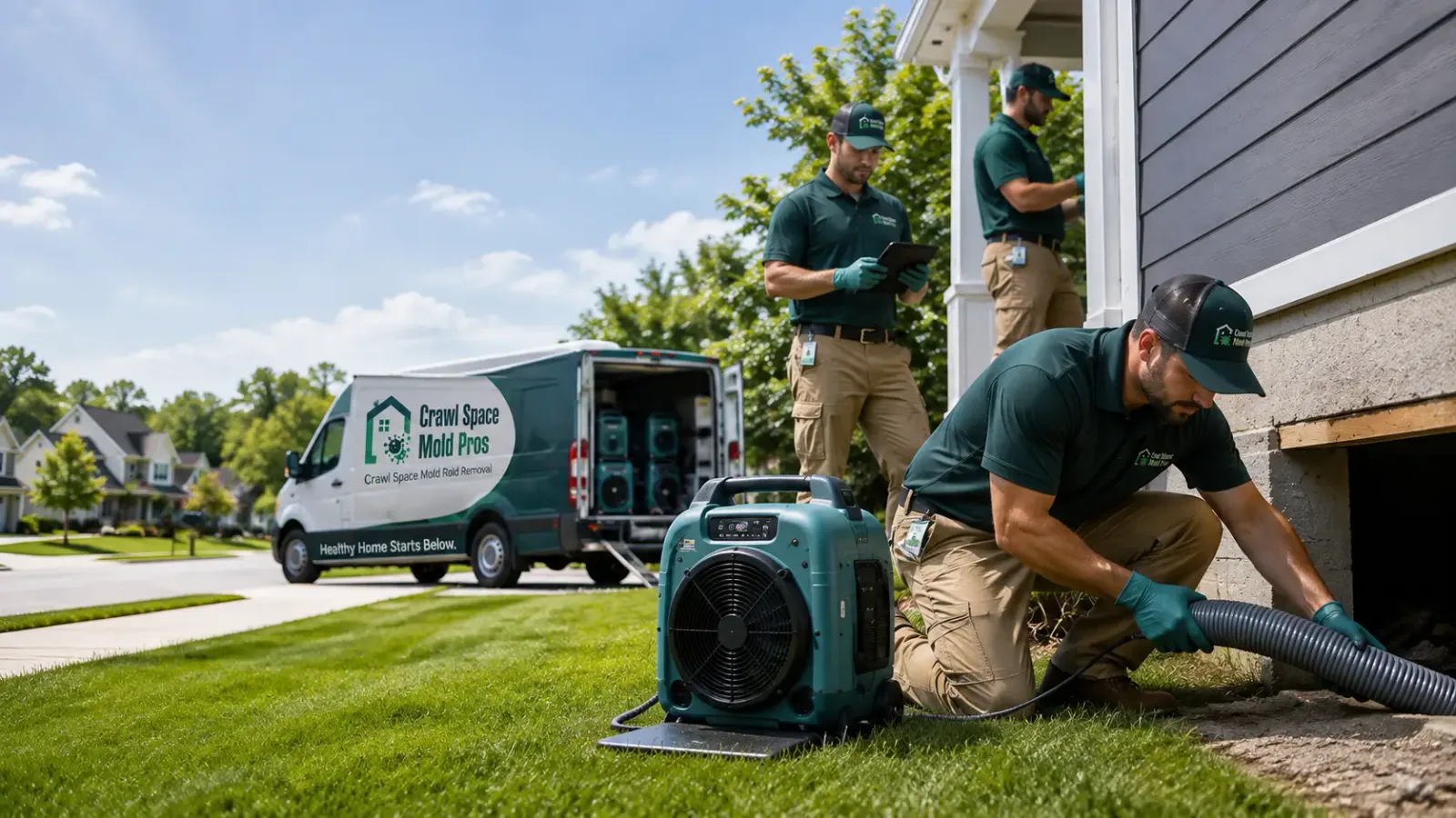 Crawl Space Mold Removal in Maine, NY